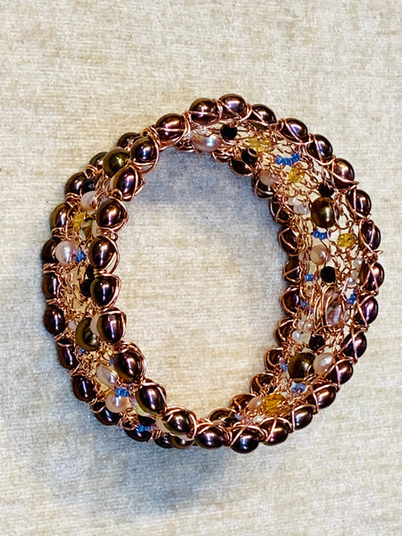 Woven Wire Bangle
