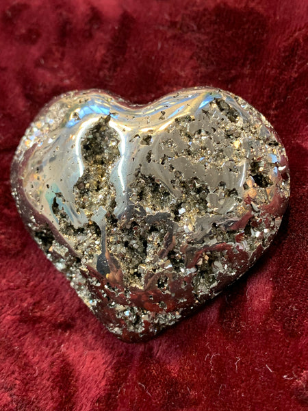Pyrite heart