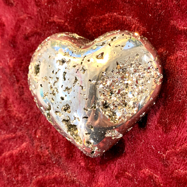 Pyrite heart