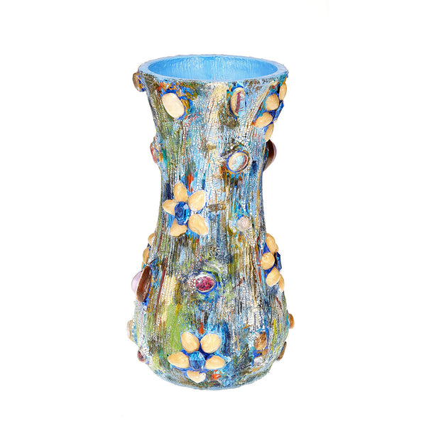 Pistachio Crackle Vase