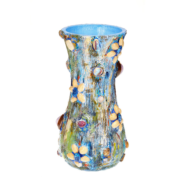 Pistachio Crackle Vase