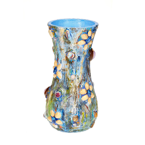 Pistachio Crackle Vase