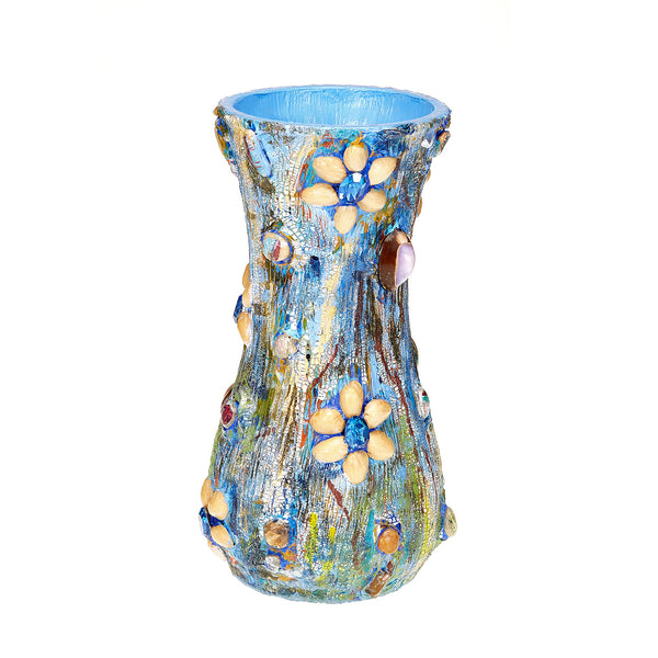 Pistachio Crackle Vase