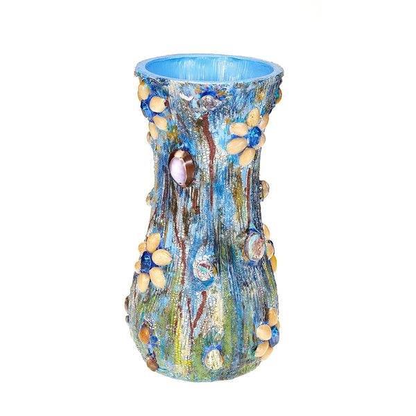 Pistachio Crackle Vase